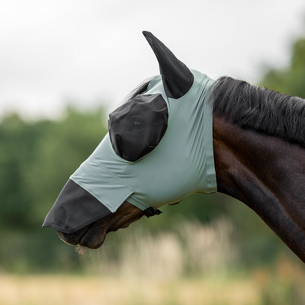 BUSSE Fliegenmaske TWIN FIT FLEXI Plus in verschiedenen Farben