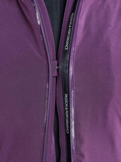 Jacke CAMERY 3 in 1 Plus in plum und schwarz