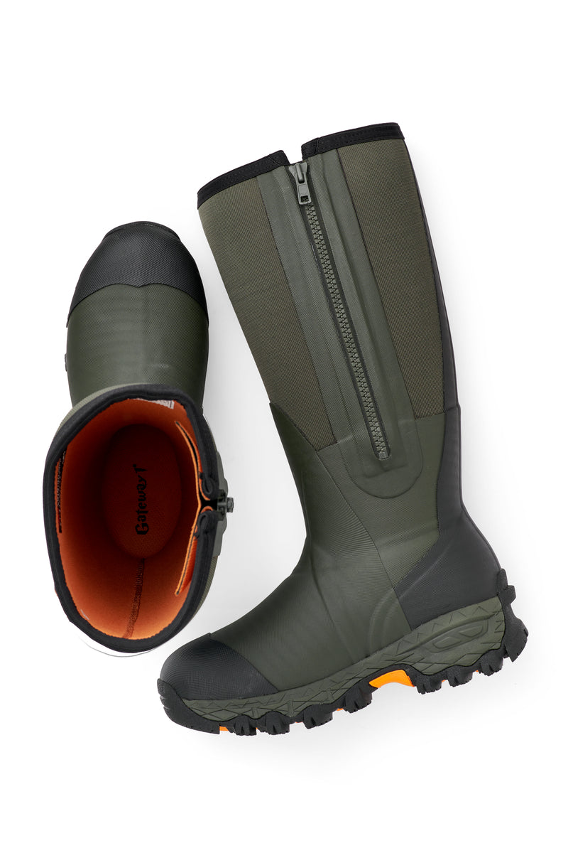 Gateway1 Gummistiefel Woodbeater 18" 7mm side-zip 400g