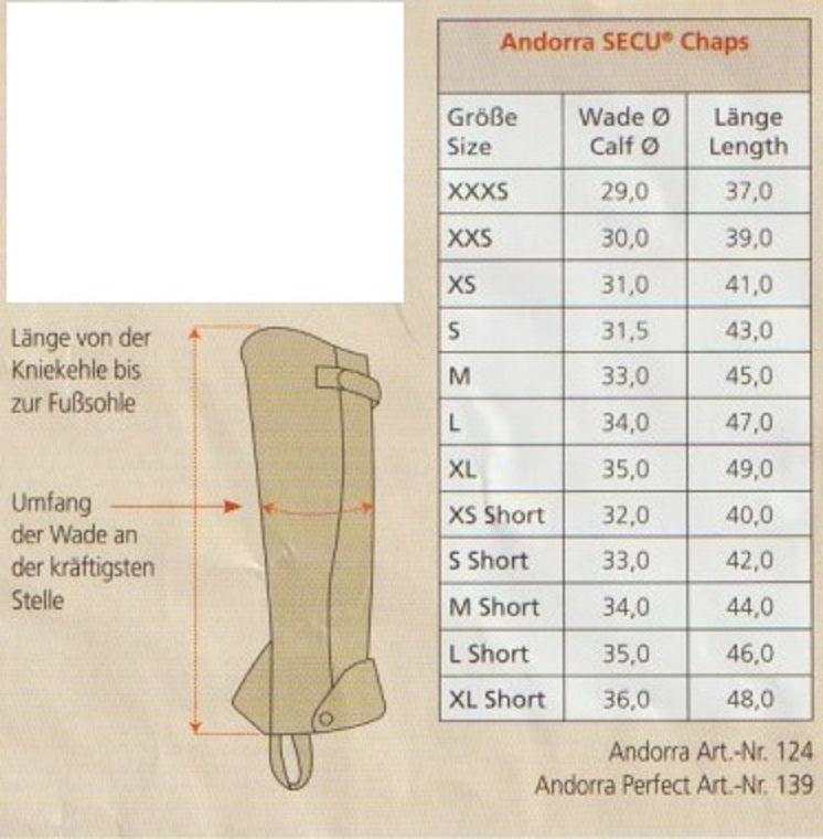 Kieffer Chaps ANDORRA SECU in schwarz
