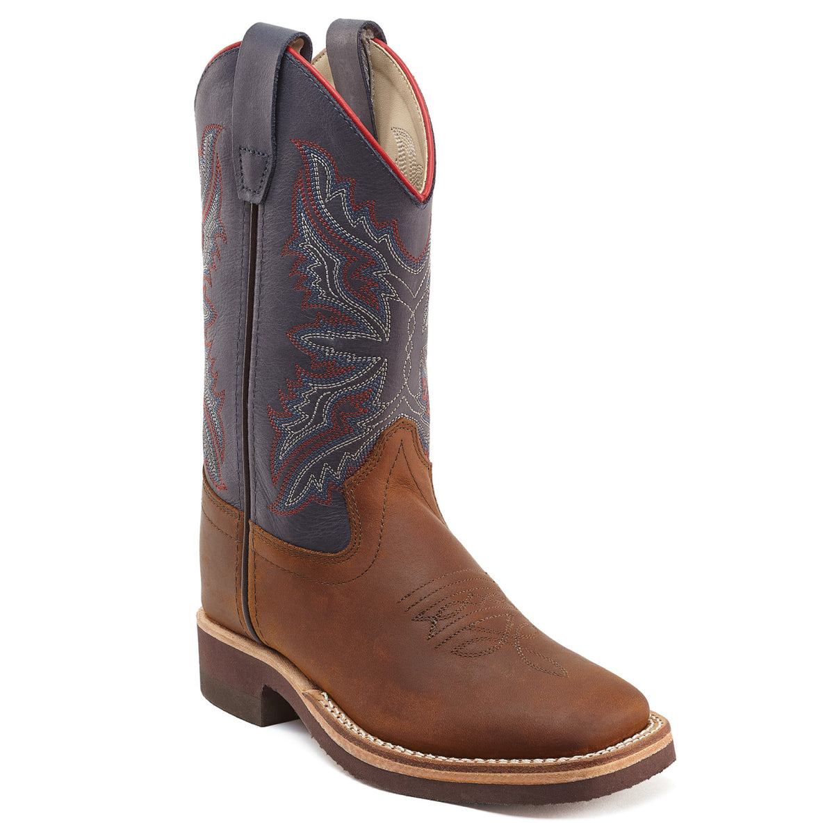 Old West Kinder Westernreitstiefel Conroe – Echtleder