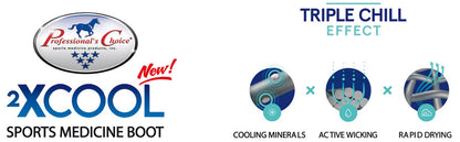 Professionals Choice 2x Cool Gamaschen  im 4er Pack