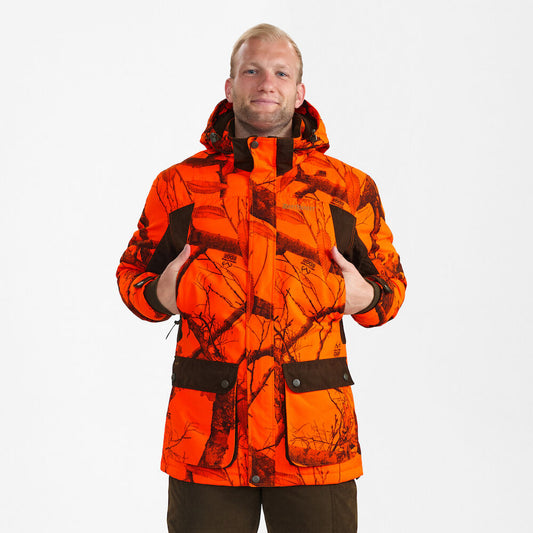 Deerhunter Eagle Winterjacke, Jagdjacke in Orange