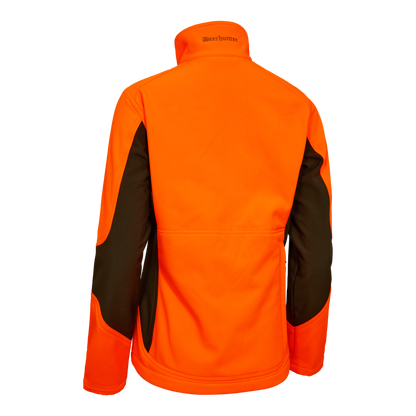 Deerhunter Lady Rogaland Softshell Jacke Safety Orange