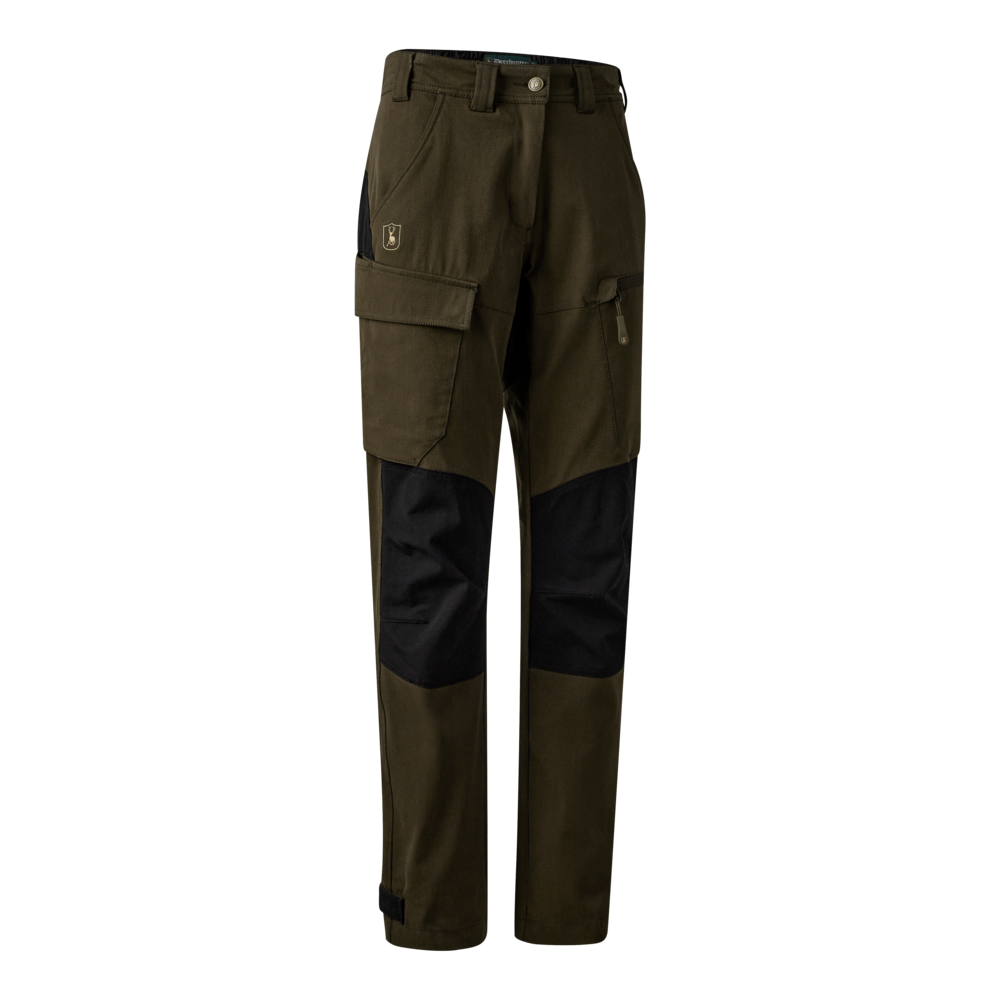 Deerhunter Damen, Lady Sarek Full Stretch Hose, Outdoorhose, Jagdhose