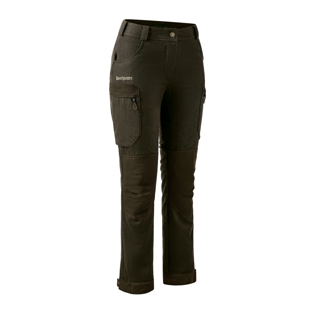 Deerhunter Damen, Lady Tatra Hose Outdoorhose, geräuschlose Jagdhose, Winterhose