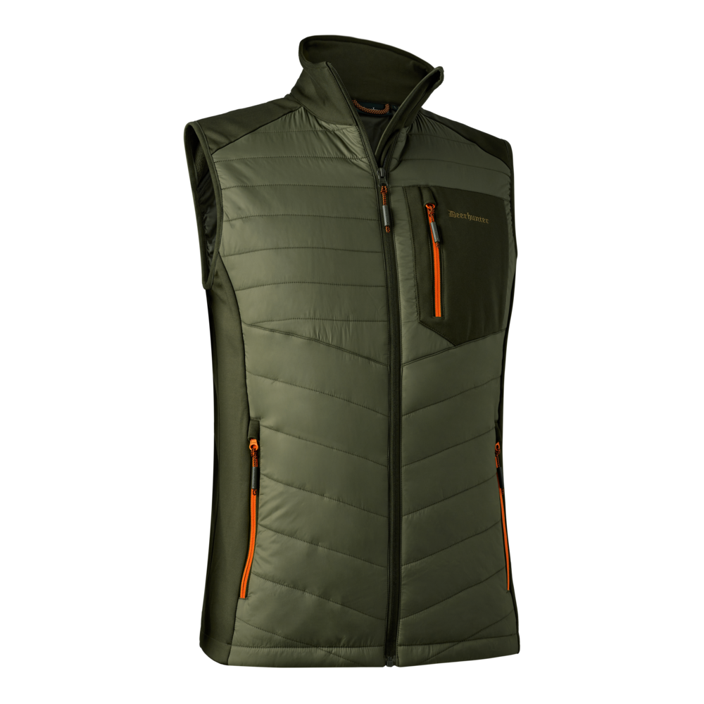 Deerhunter Herren, Chamois wattierte Weste, Jagdweste, Outdoorweste