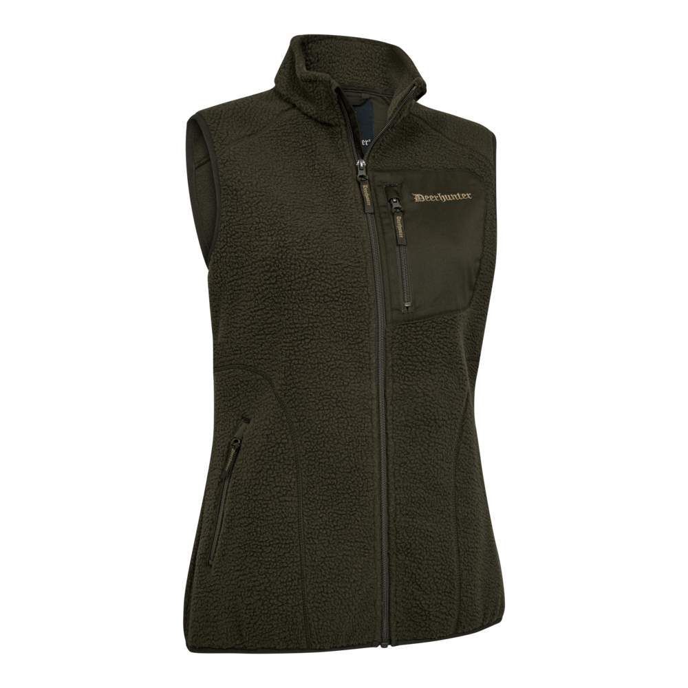 Deerhunter Damen, Lady Atlas Fleece Weste, Jagdweste