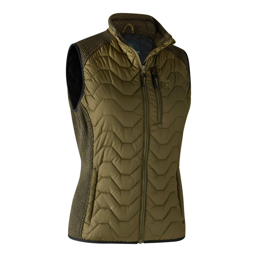 Deerhunter Lady Beth Wattierte Weste, Damen Outdoorweste, Jagd