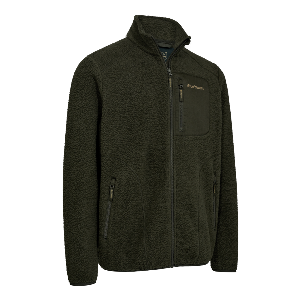 Deerhunter Herren, Atlas Fleece Jacke, Outdoorjacke, Jagdjacke