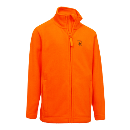 Deerhunter Youth Atlas Light Fleece Jacke Safety Orange