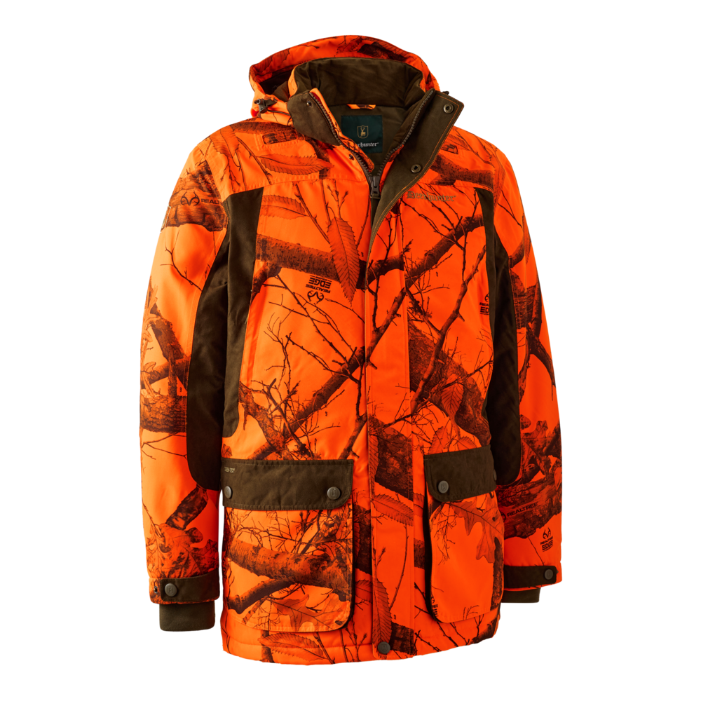 Deerhunter Eagle Winterjacke, Jagdjacke in Orange