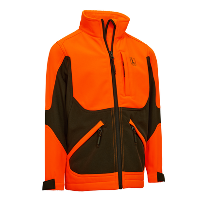 Deerhunter Youth Rogaland Softshell Jacke Safety Orange