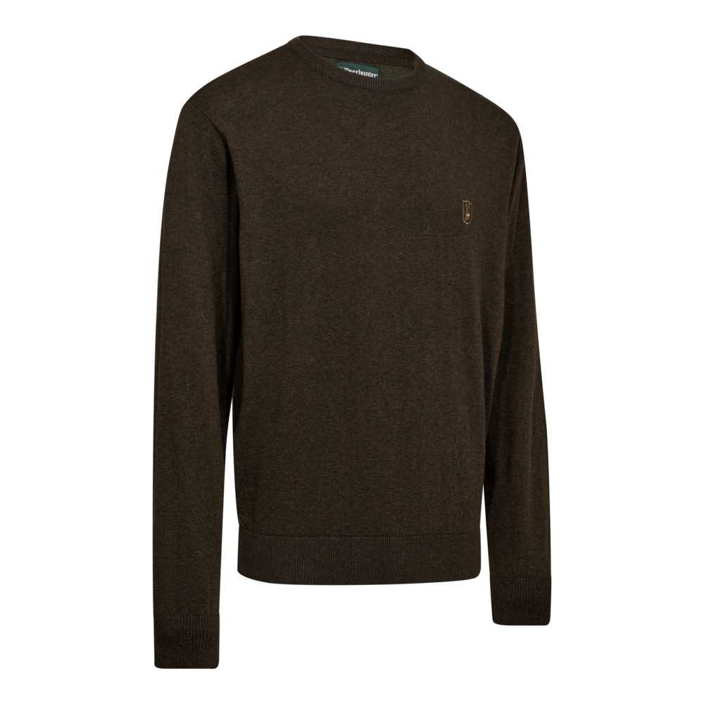Deerhunter Harrington Herren Strickpullover mit Rundhalsausschnitt