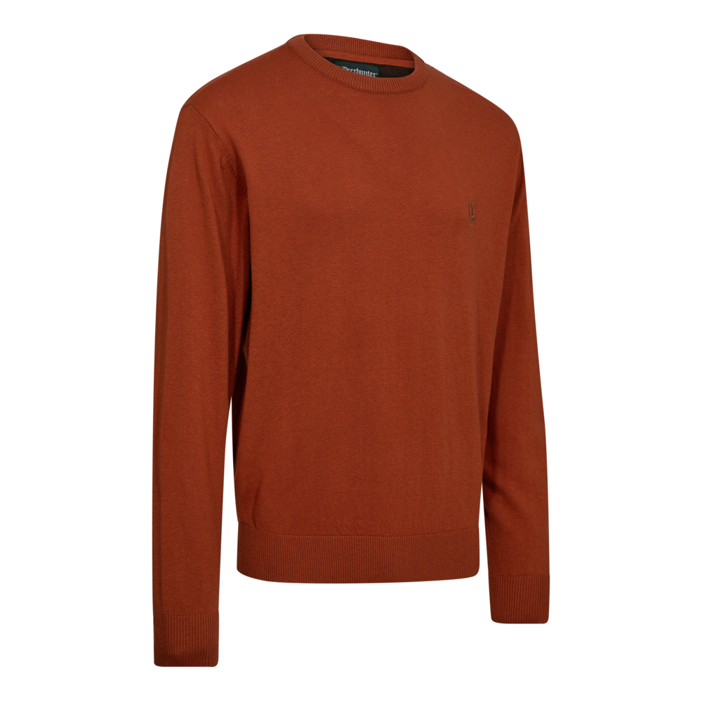 Deerhunter Harrington Herren Strickpullover mit Rundhalsausschnitt