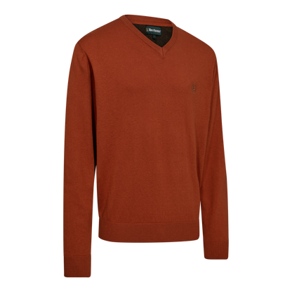 Deerhunter Harrington Herren Strickpullover mit V-Ausschnitt