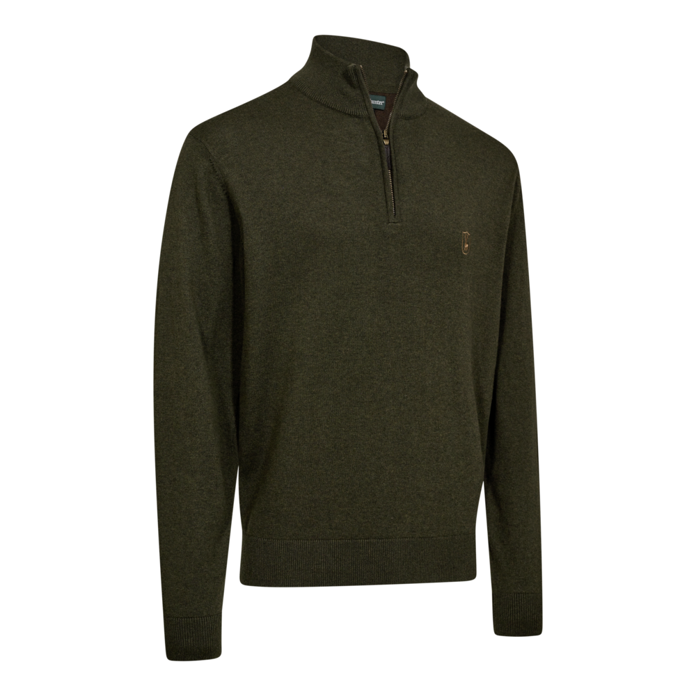 Deerhunter Harrington Herren 1/2-Zip Strickpullover