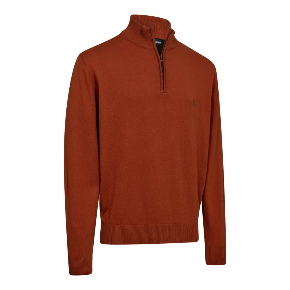 Deerhunter Harrington Herren 1/2-Zip Strickpullover