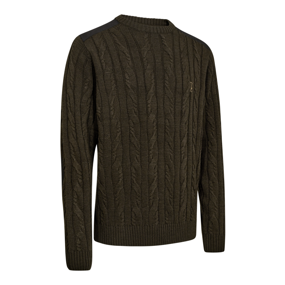 Deerhunter Randall Herren Strickpullover mit Rundhalsausschnitt