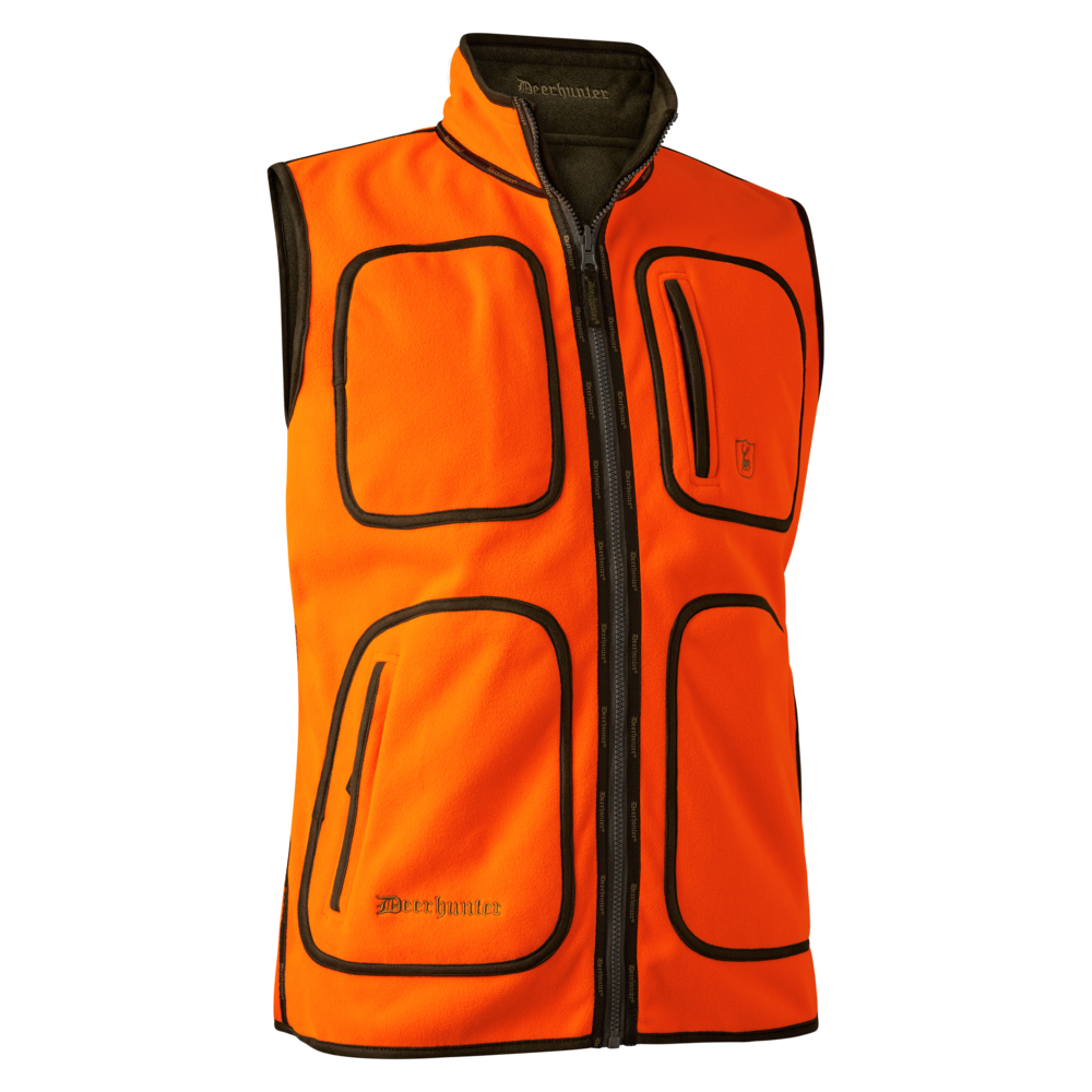 Deerhunter Herren, Gamekeeper Wendbare Fleece Weste, Jagdweste